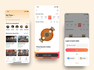 Table Booking App