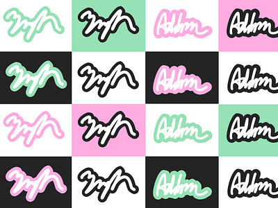 Mint Signatures green mint signature signature font