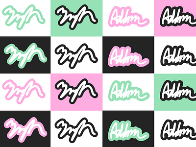 Mint Signatures green mint signature signature font