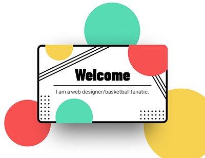 Welcome Page minimalism web design website welcome