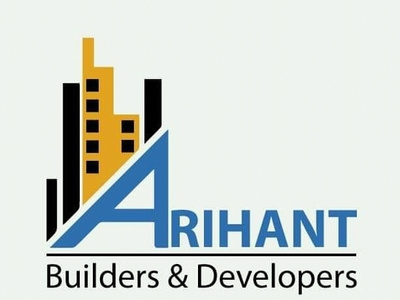 Builders & Developers logo art blue brand branding clean design flat graphic design icon identity illustration logo minimal photoshop typography vector