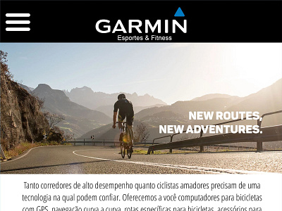 Garmin Interface app branding design illustrator minimal typography ux vector web