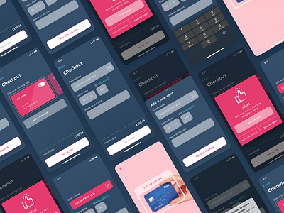 Credit card checkout UI app dailyui design flat ios simple ui ux web