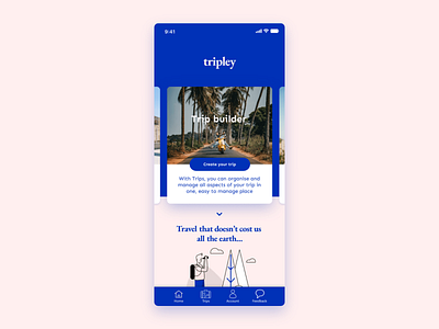 Trip planner app