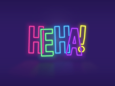 Experimenting with neon branding design illustrator logo neon neon sign typography ui