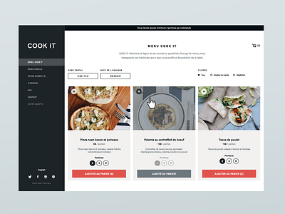 Cook It - Product Page and Flow