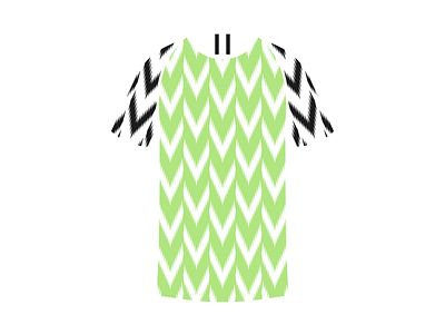 Nigeria's World Cup Kit football illustration jersey kit nigeria nike pattern soccer streetwear world cup