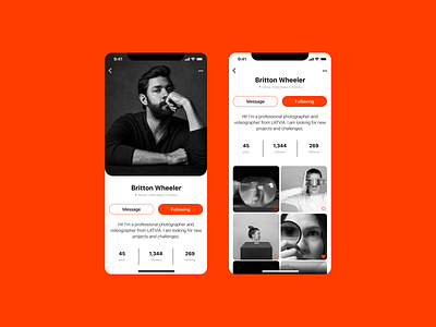 User Profile - Daily UI :: 006 006 account concept daily ui 006 dailyui dailyui 006 dailyui006 dailyuichallenge design interface profile profile card profile page profile screen ui ui design user user profile