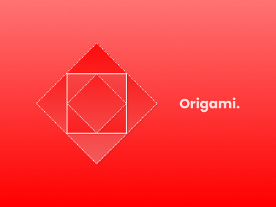 Origami Concept art concept figma inspiration serene ui