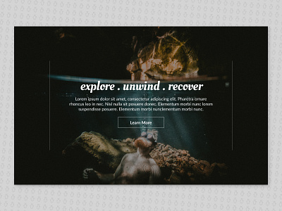 Snorkeling Retreat aquatic coral reef figma travel ui vacation web web design