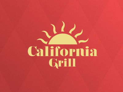 California Gril No.2 design icon identity illustration logo wip