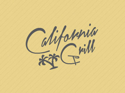 California Gril No.3 design icon identity illustration logo wip