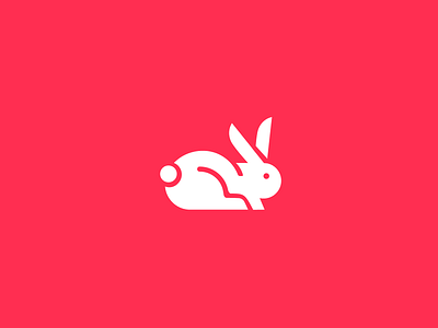 Magic Trick logo 3 animal bunny design esports icon illustration logotype mascot logo rabbit rabbit logo rainbow red skull typography