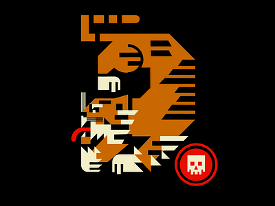 Tiger illustration 3 / Risk.