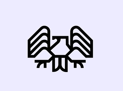 Eagle logo 1 animal bird branding design eagle esports illustration logo logotype mascot logo ui vector