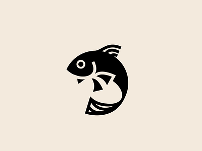 Fish 3d animal animation branding design esports fish graphic design illustration logo logotype mascot logo motion graphics ui vector