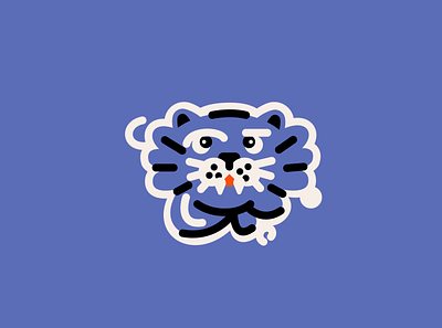 Cat logo 3d animation blue branding cat design esports graphic design illustration logo logotype mascot logo motion graphics tiger ui ux vector year