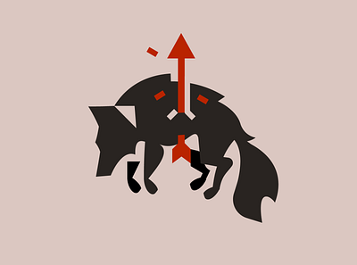 Wolf 3d animation arrow branding dead design esports graphic design illustration logo logotype mascot logo motion graphics red ui ux vector wolf
