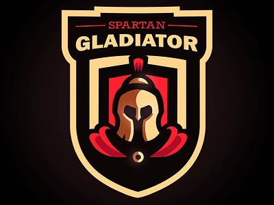 Spartan Gladiator mascot logo branding design esports gladiator illustration logo logotype mascot logo spartan