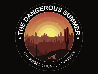 The Dangerous Summer - City Series branding design icon illustration logo vector web