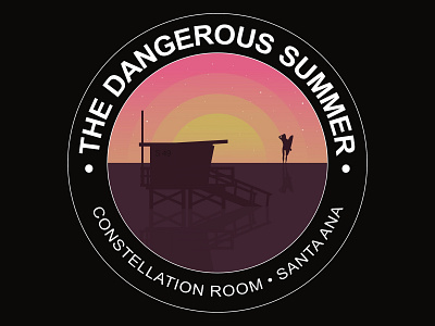 The Dangerous Summer - City Series branding design icon illustration logo vector web