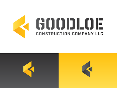 Goodloe Construction Co. construction logo mark