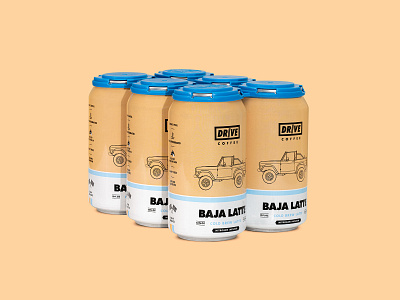 Drive Coffee Baja Latte 6-Pack