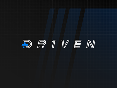Driven Studios Wordmark Refresh automotive branding design driven studios identity lettering letters logo plus typography wordmark