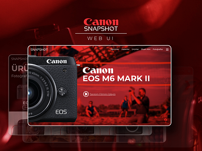 Canon Snapshot Web UI canon clean freebie interface photo ui web