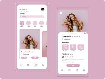 Beauty Service Booking App