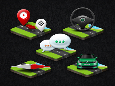 WD Fleet - Android app icons