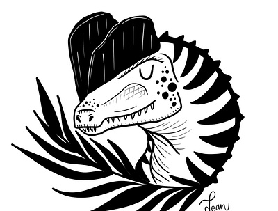 Illustrations art digital art dinosaur illustration procreate twin peaks