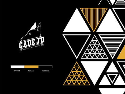 Cadejo graphic line aplication beer beer branding branding cadejo design graphic logo graphicline logo triangle typography vector