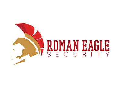 Roman Eagle Security branding design eagle eagle logo flat icon logo logodesign monogram monogram logo roman security logo vector
