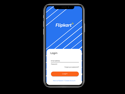 Flipkart Login New Concept