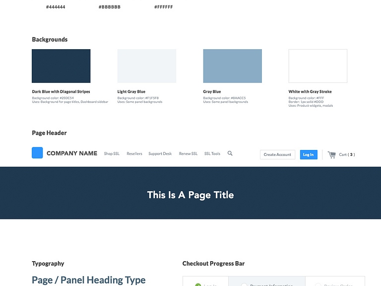 Style Guide by Ayana Campbell Smith for Envy Labs on Dribbble