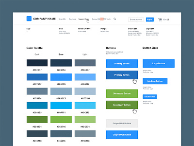 Style Guide by Ayana Campbell Smith for Envy Labs on Dribbble