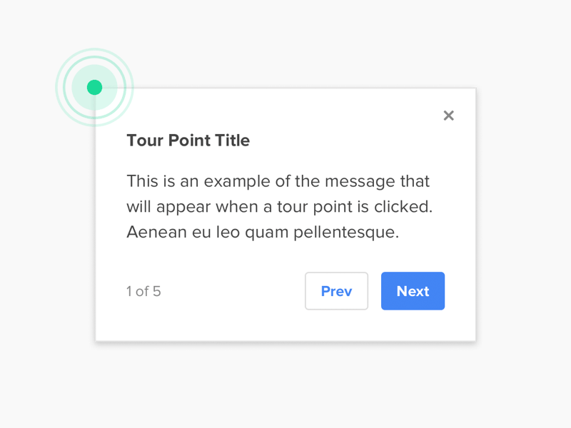 Course Builder Components button modal onboarding popover search select tabs tour