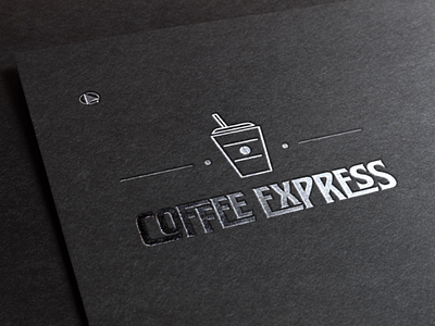 Branding for Coffee Express branding caffeine coffee design freelancer freelancing logo minimal