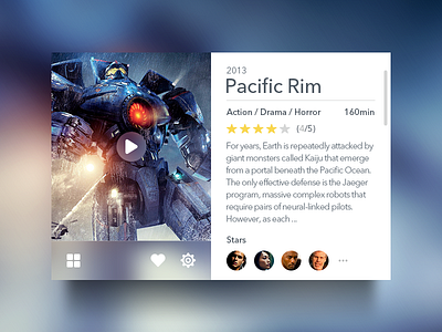 Movie Widget ios7 jesse movie pacific rim widget