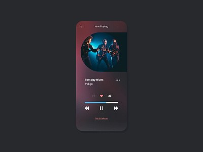 Daily UI 009 - Music Player app branding daily ui design illustration logo typography ui ux vector web