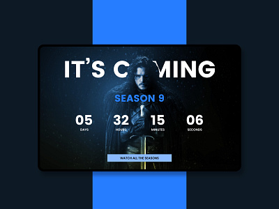 Daily UI 014 - Countdown Timer