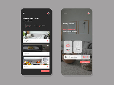 Daily UI 021 - Home Monitoring Dashboard 021 app branding daily ui design home monitoring dashboard illustration logo typography ui ux vector web
