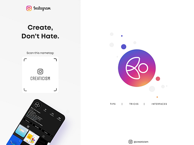 Creaticism on Instagram