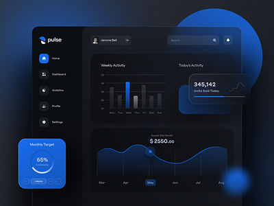 Analytics Dashboard Concept analytics dark mode dark ui dashboard dashboard app dashboard design dashboard ui glass effect glassmorphism graphs neomorphism stats uiux