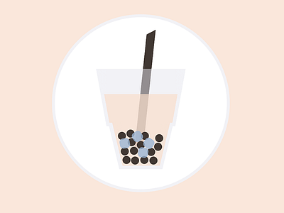 CSS Boba Tea boba brown codepen css illustration tea web design