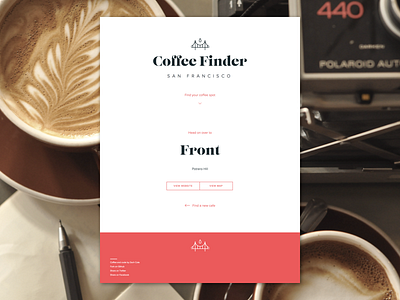 Coffee Finder SF