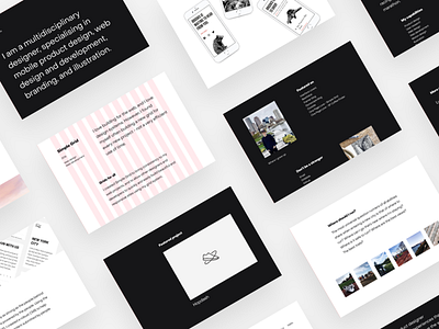 Portfolio Snap Shots css grid layout portfolio product design web design web development website