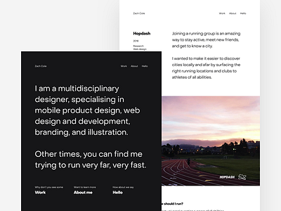 New Design Portfolio css grid layout portfolio product design typography web design web development website