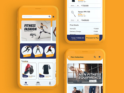 FreshFit Mobile Application app app design branding kerala sports ui ui design uiux user experience user interface design userinterface ux